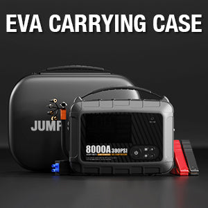 8000A, 28000mAh PRO MAX Heavy Duty Jump Starter with Air Compressor